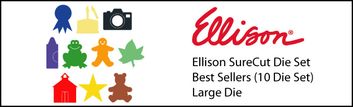 Ellison SureCut Die Set - Best Sellers (10 Die Set) - Large Die